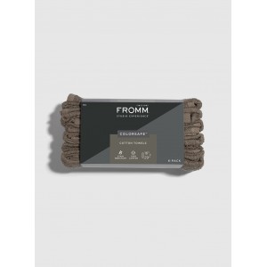 Fromm Black Label Colorsafe Cotton Towels - Grey