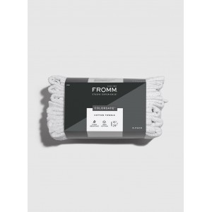 Fromm Black Label Colorsafe Cotton Towels - White