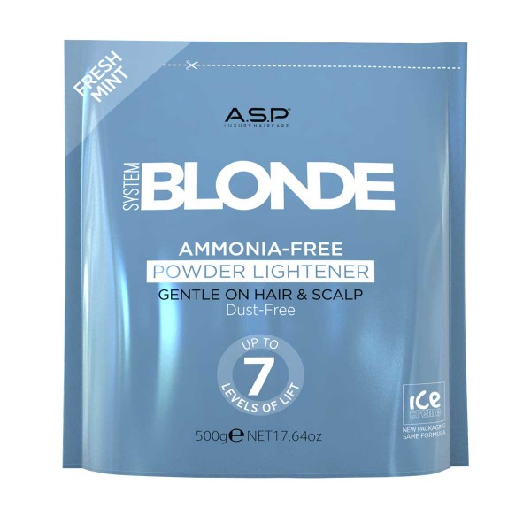 ASP Blonde System Ammonia-Free Powder Lightener - Fresh Mint