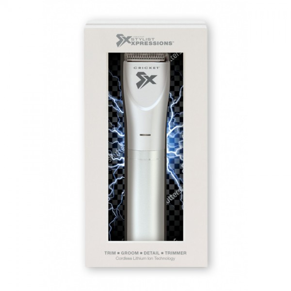 Cricket Stylist Xpressions Silver Streak Trimmer